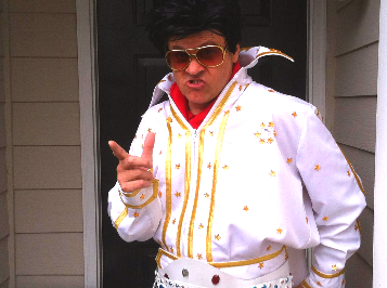 Elvis Presley singing telegram costumed singer character middle tn southern ky celebrity impersonation professional
