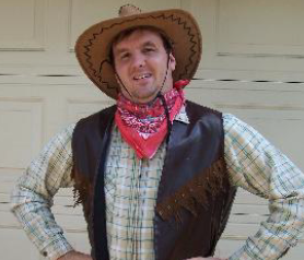 singing telegram cowboy costume nashville tennessee bowling green kentucky