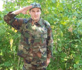 army soldier costume camo uniform for singing telegram in nashville TN area